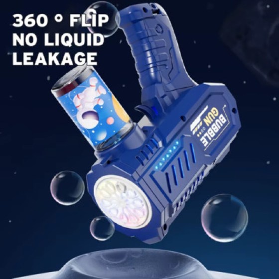 Pištolj za mjehuriće od sapunice - zeleni